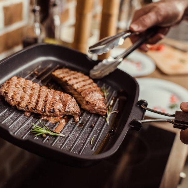 Best pan for grilling steak online