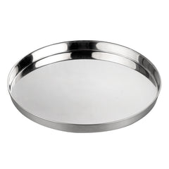 Bar Lux Stainless Steel Serving Tray - Mirrored Finish - 12 1/2