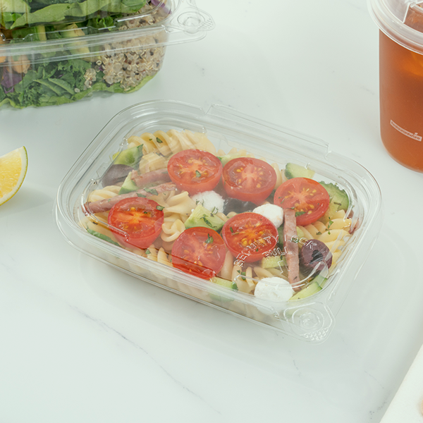 Clear Hinged Take-Out Containers