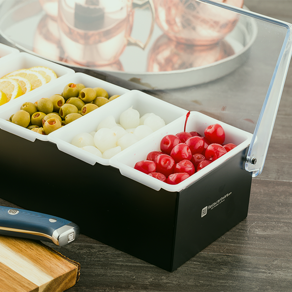 Condiment Caddies and Racks