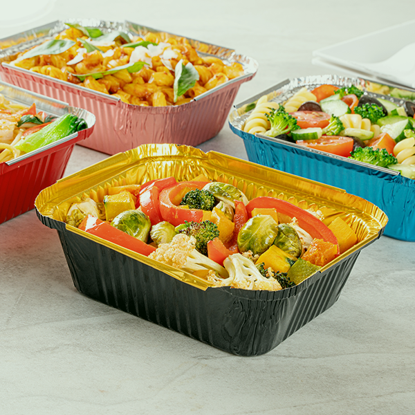 Foil Take-Out Containers & Lids
