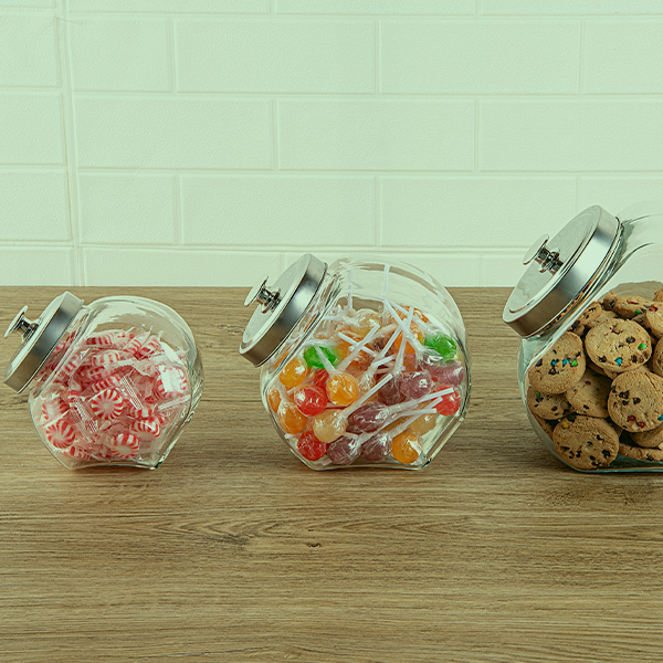 Food Storage Jars and Ingredient Canisters