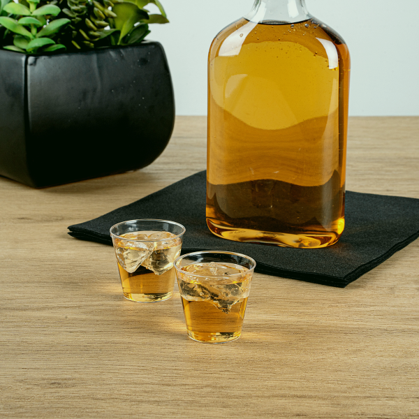 Reusable Plastic Barware and Dessert Shot Glasses