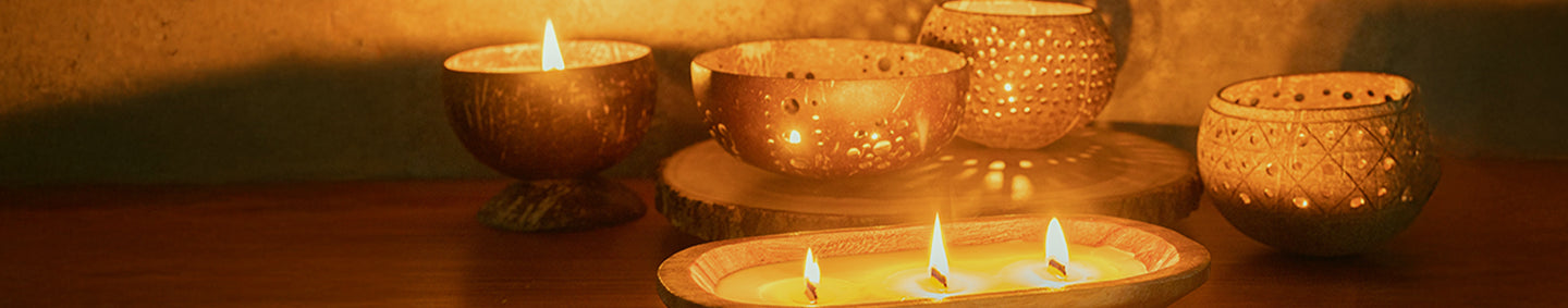 Wax Candles & Holders