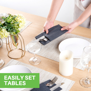 Easily set tables