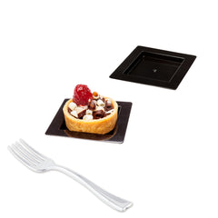 Mini Serve 100 Square Black 2.75