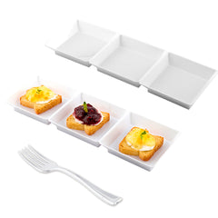 Maxi Serve 100 Rectangle White 7.5