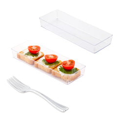 Mini Serve 100 Rectangle Clear 5.2