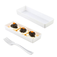 Mini Serve 100 Rectangle White 5.2