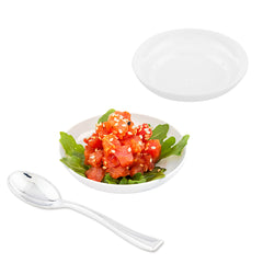 Mini Serve 100 Round White 3.25