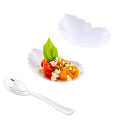 Mini Serve 100 White Plastic 3.25