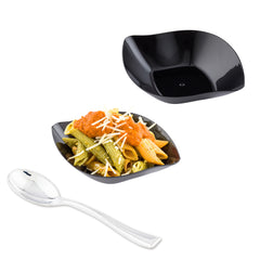 Mini Serve 100 Square Black 3.5