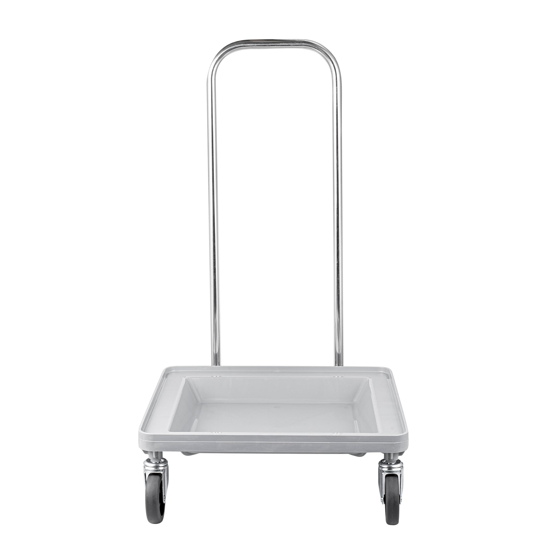 Clean Tek Professional 1 Gray Dish Rack Dolly and 1 Dolly Handle