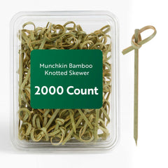 Bundle: Pixy 2000 Munchkin Natural Bamboo Knotted Pick - 2 1/2