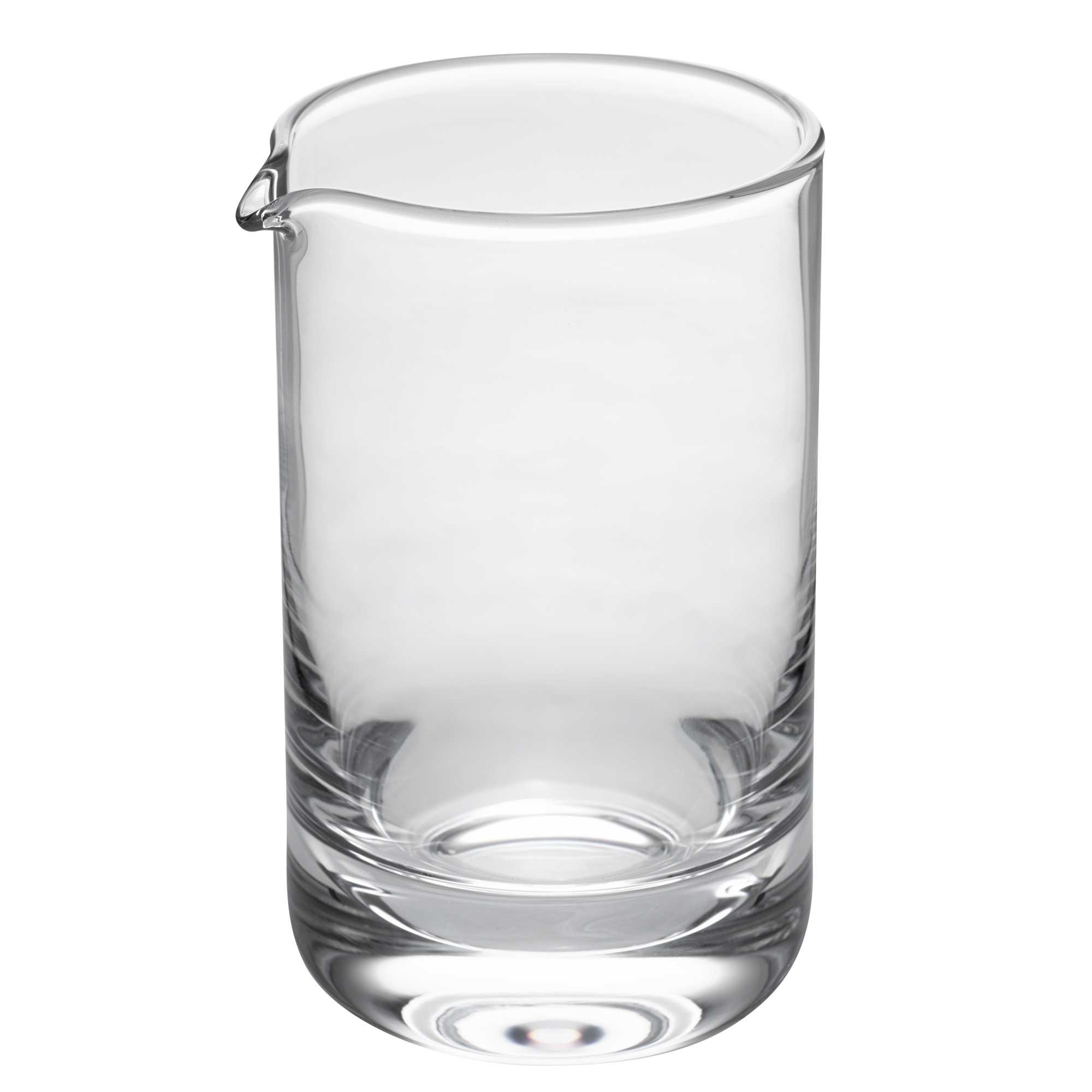 Bar Lux 17 oz Cocktail Mixing Glass - Hand-Blown, Crystal - 3 3/4" x 3 1/2" x 5 3/4" - 4 count box