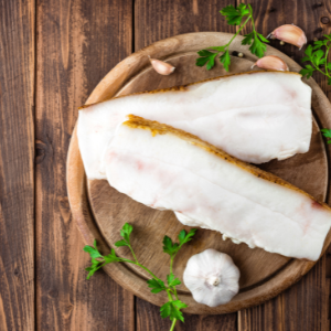 pork on a cutting board