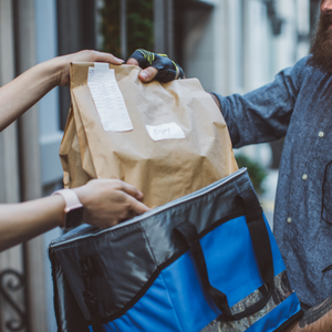 food delivery handoff