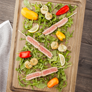 small serving and cutting board