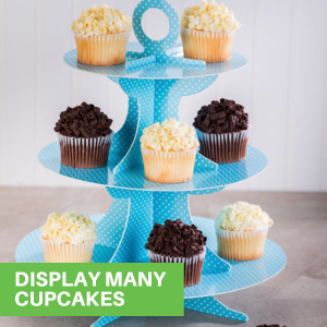 Display Many Cupcakes