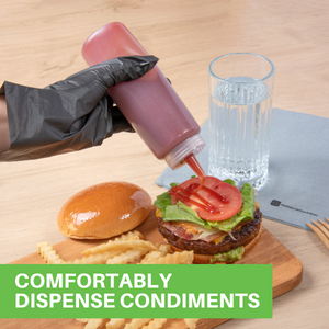 Comfortably Dispense Condiments