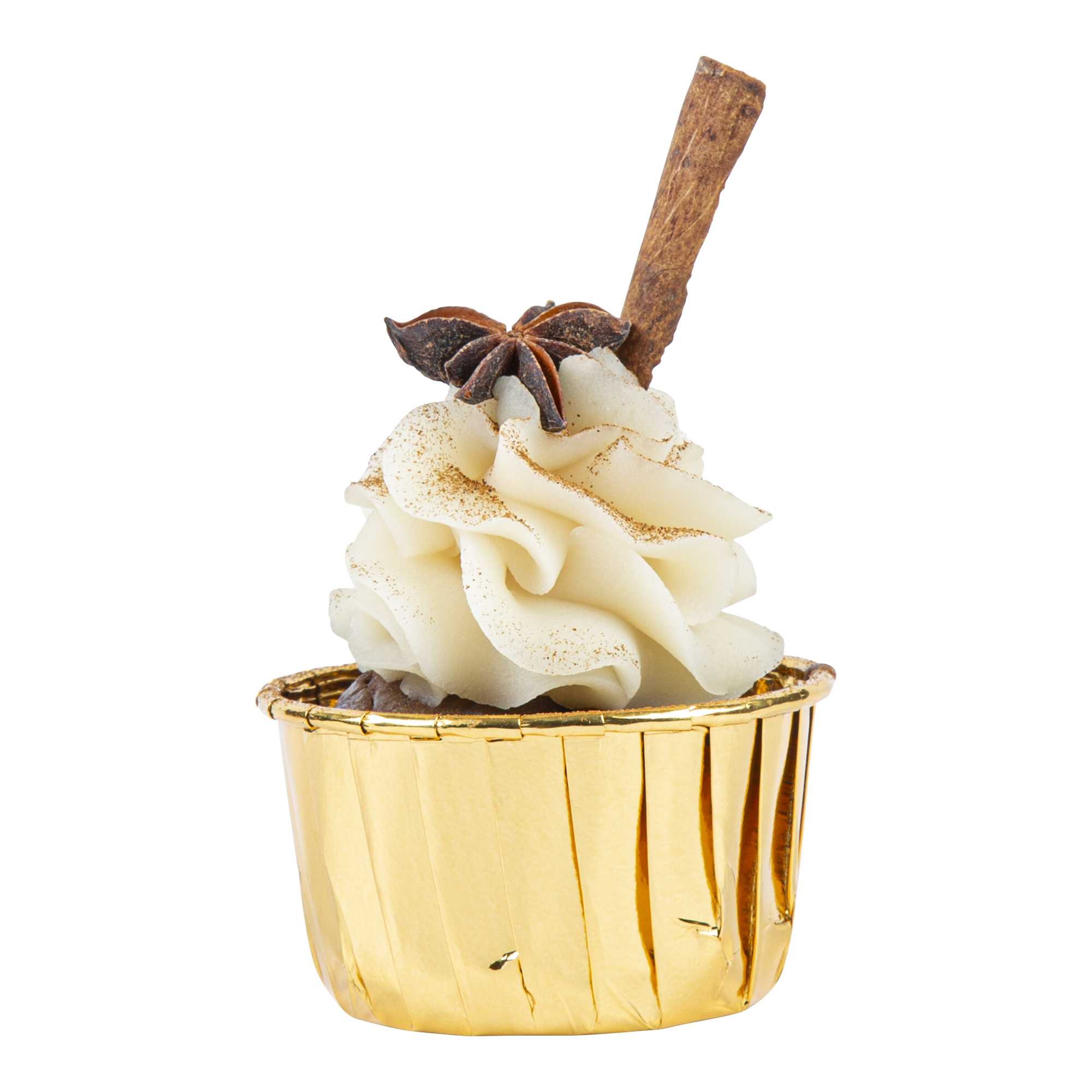 Panificio 3 oz Round Rose Gold Paper Small Baking Cup - Pleated - 2 1/2" x 2 1/2" x 1 1/2" - 200 count box