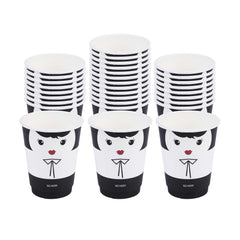 Restpresso 12 oz Madame Paper Coffee Cup - Double Wall - 3 1/2