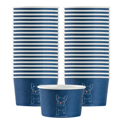 Coppetta 5 oz Round Frenchie Paper To Go Cup - 3 1/4