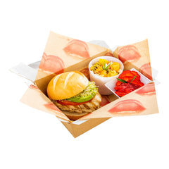 Kraft Paper Food Wrap and Basket Liner - Sexy Lips, Greaseproof - 12