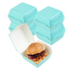 Turquoise Paper Slider Box - 2 1/2
