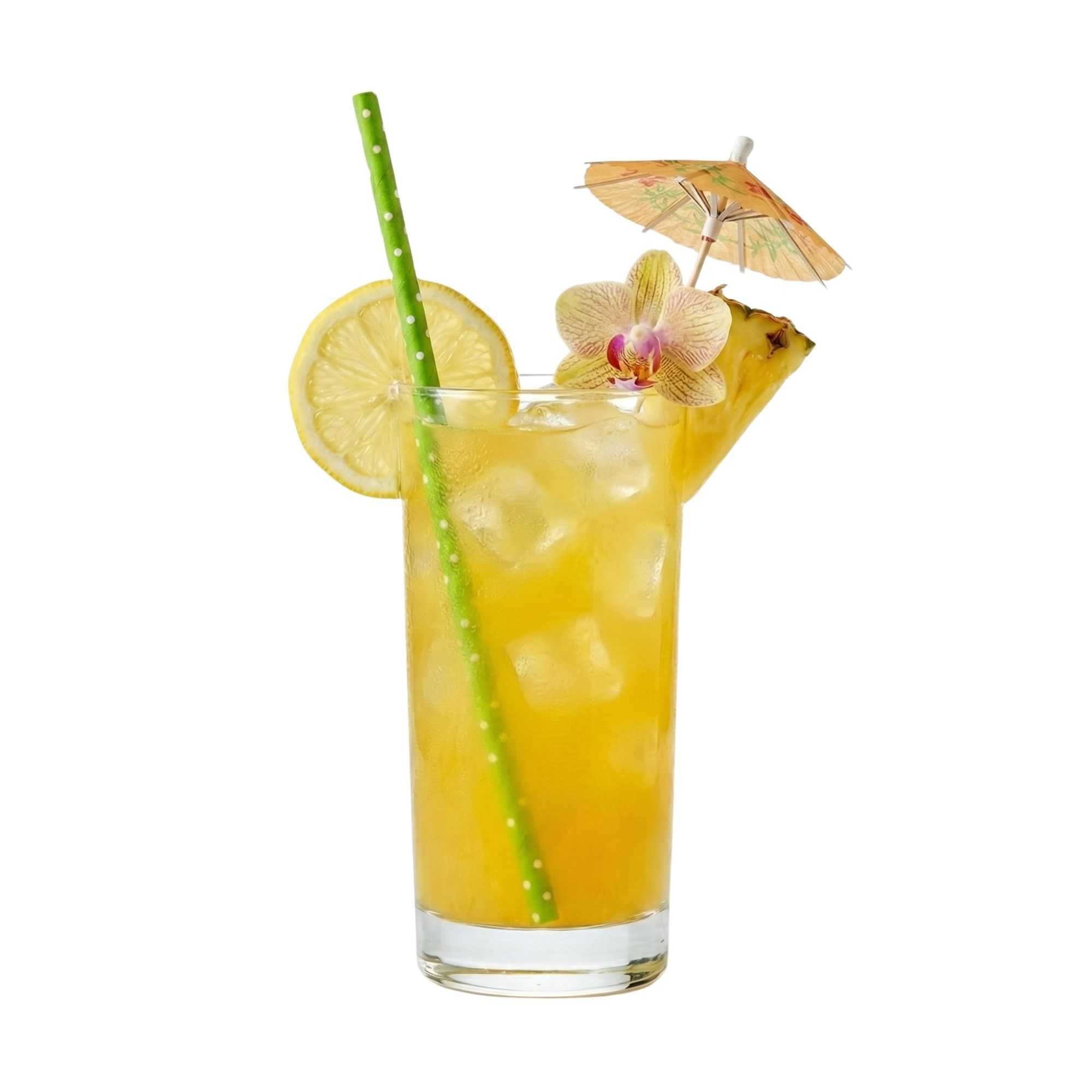 Bev Tek Lime Green Paper Straw - Polka Dots, Biodegradable, 6mm - 7 3/4" - 100 count box