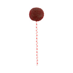 Red Hearts Paper Cake Pop and Lollipop Stick - Biodegradable - 6