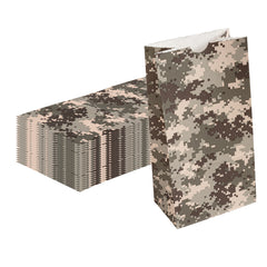 Bag Tek Camouflage Paper Bag - 4 lb - 5