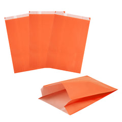 Bag Tek Tangerine Orange Paper French Fry / Snack Bag - 7