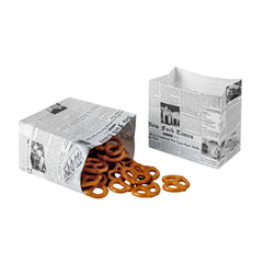 Bag Tek Newsprint Paper Small Snack Bag - 4