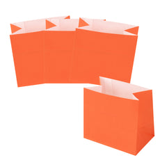 Bag Tek Tangerine Orange Paper Small Snack Bag - 3 3/4