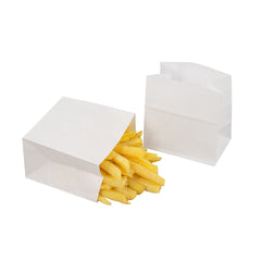 Bag Tek White Paper Small Snack Bag - 4
