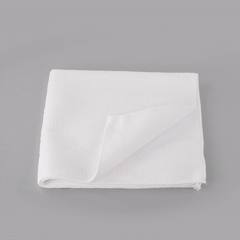 Clean Tek Professional White Microfiber Cleaning Cloth - 16