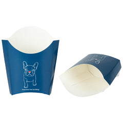 Bio Tek 2 oz Frenchie Paper Fry Cup / Snack Container - 4