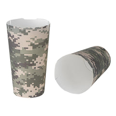 Bio Tek 20 oz Camouflage Paper To Go Fry Cup - 3 1/4