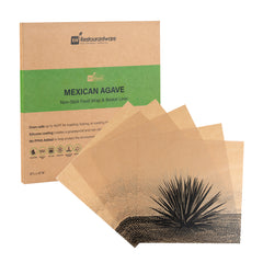 RW Base No PFAS Added Kraft Paper Food Wrap and Basket Liner - Mexican Agave, Greaseproof - 12