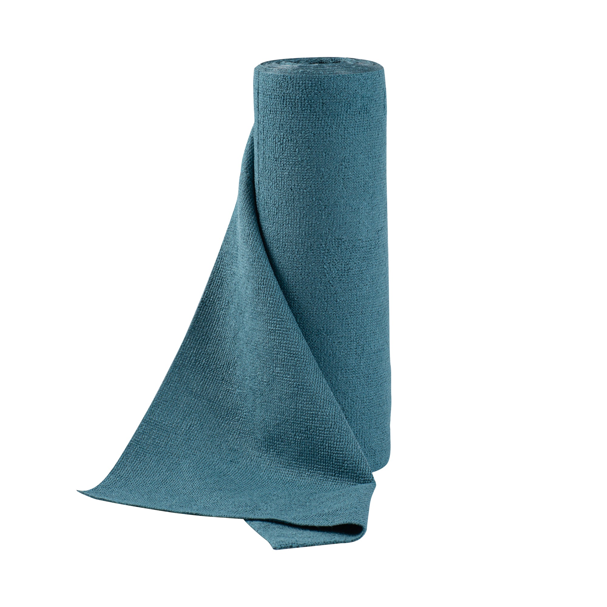 Clean Tek Professional Teal Microfiber General Purpose Towel Roll - Tear Away - 11 3/4" x 11 3/4" - 30 count box