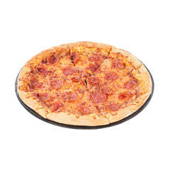 Eco Pie Round Black Paperboard Pizza Tray - Oven-Safe - 12'' - 50 count box