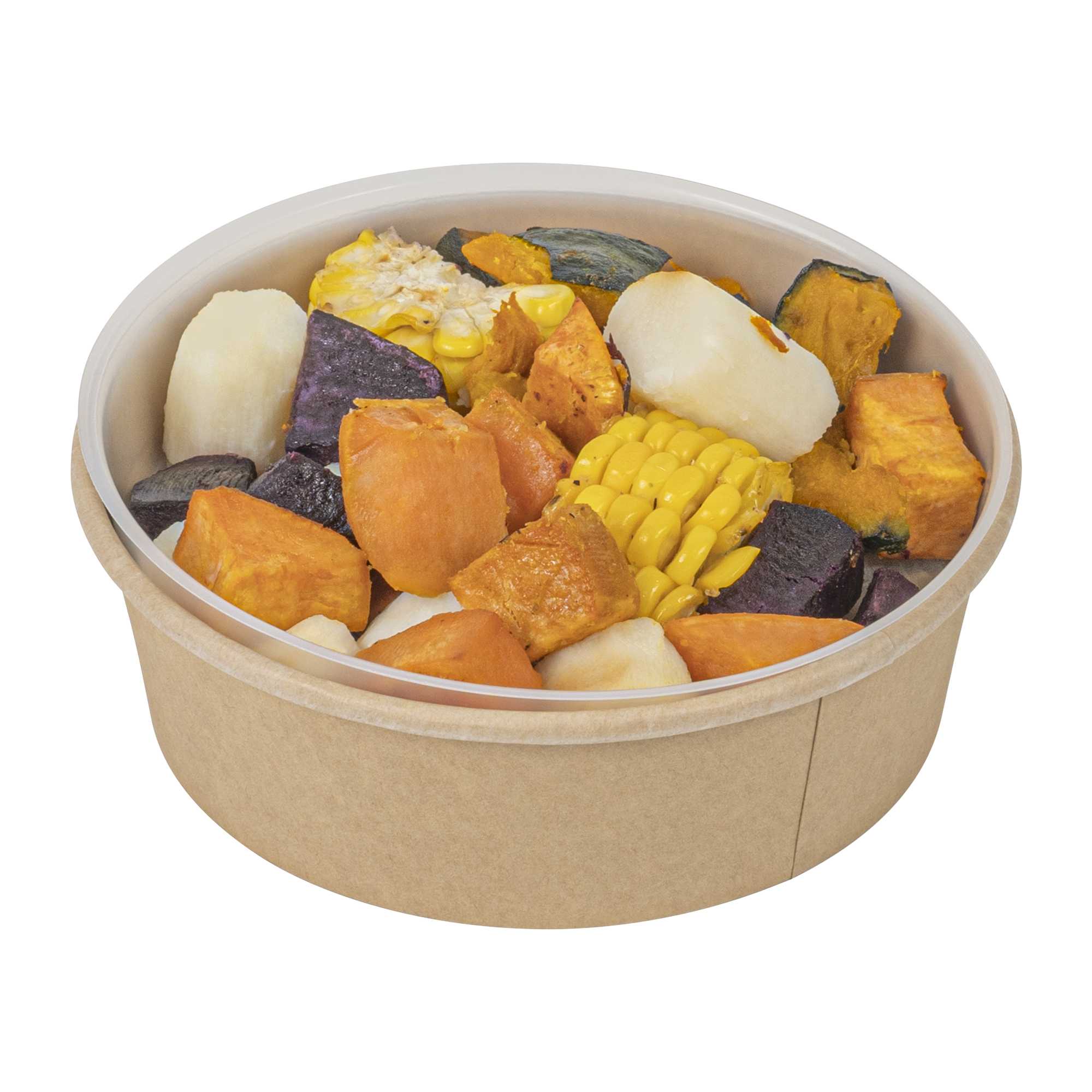 Bio Tek 12 oz White Plastic Insert Tray - Fits 17-45 oz Containers - 200 count box