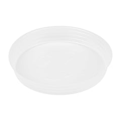Bio Tek 16 oz White Plastic Insert Tray - Fits 17-45 oz Containers - 200 count box