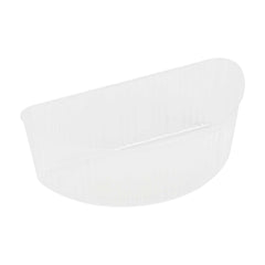 Bio Tek 16 oz White Plastic Half Insert Tray - Fits 17-45 oz Containers - 200 count box