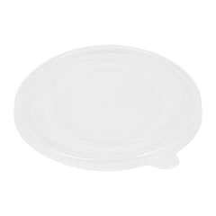 Bio Tek Clear Plastic Take Out Container Lid - Fits 17, 25, 33 and 34 oz Containers - 200 count box