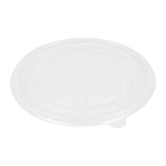 Bio Tek Clear Plastic Take Out Container Lid - Fits 22, 37 and 42 oz Containers - 200 count box