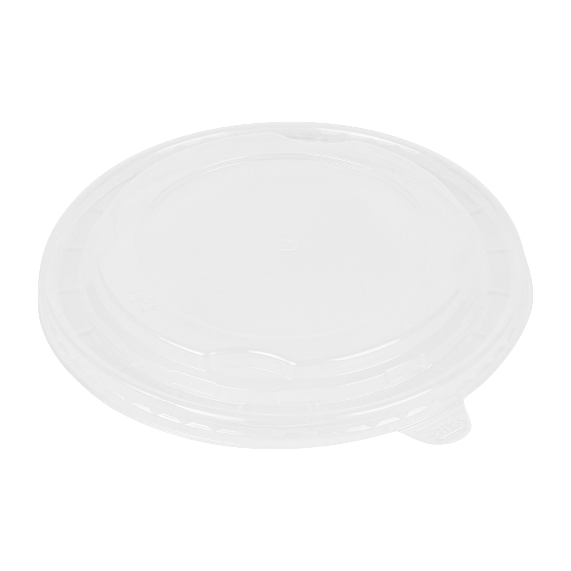 Bio Tek Clear Plastic Take Out Container Lid - Fits 45 oz Containers - 200 count box