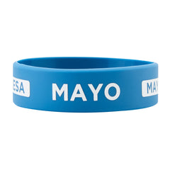 First In First Out Blue Silicone Mayo Label Band - Fits 16, 20 and 24 oz Squeeze Bottles - 1 count box