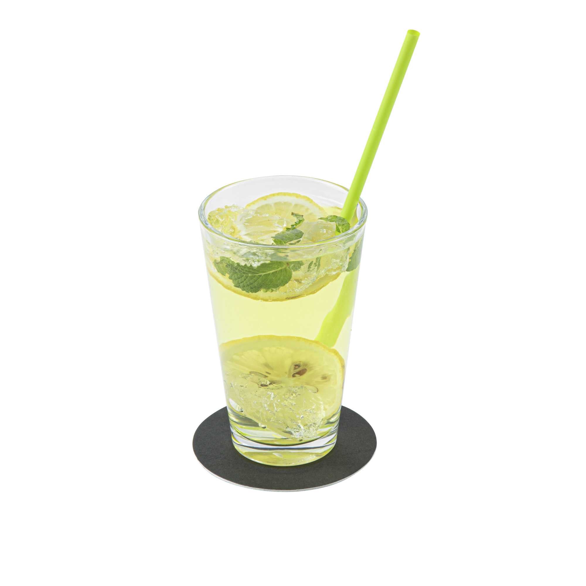 Bar Lux Round Black Paper Coaster - 3 1/2" - 100 count box